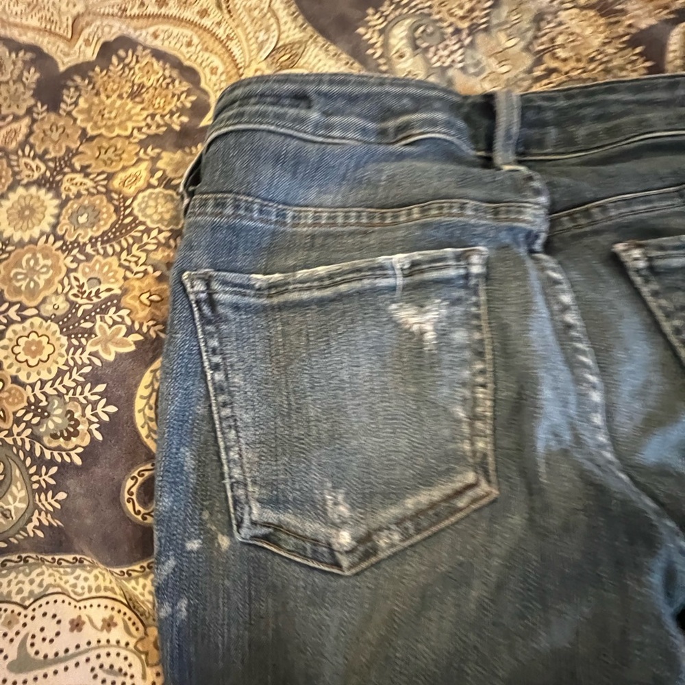 Citizens of humanity distressed maternity jeans
